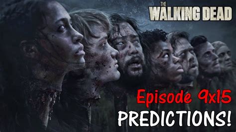 heads on pikes|The Walking Dead 9x15 .